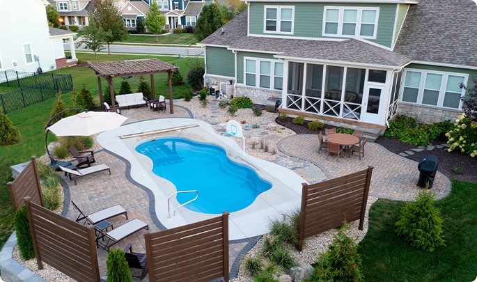 Landscape design services in Indiana