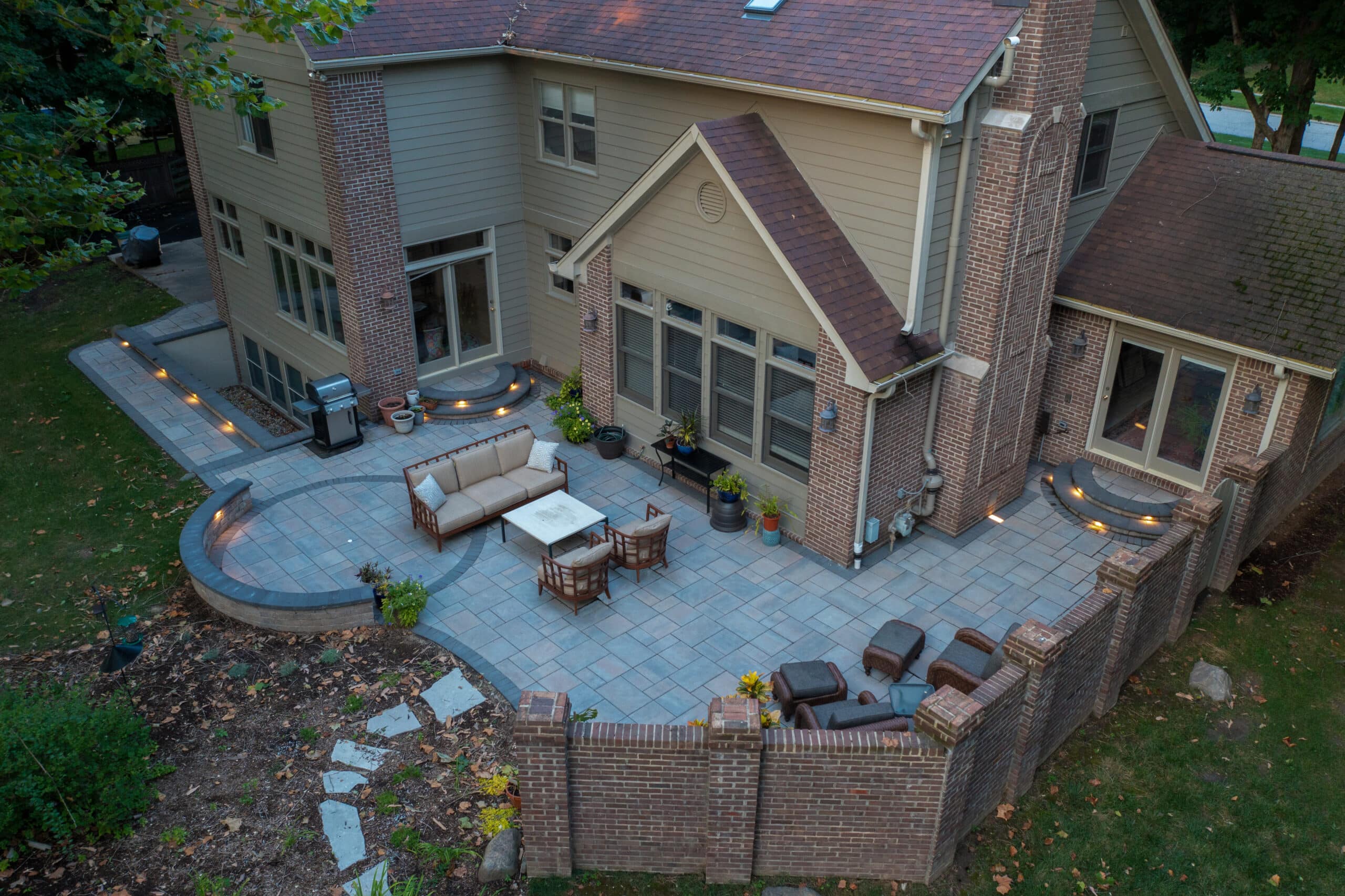 Paver patio installation services in Indianapolis