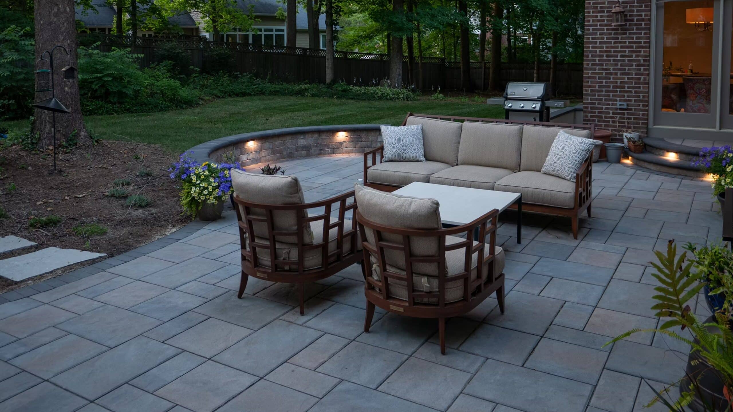 Custom landscape lighting solutions in Indianapolis, IN